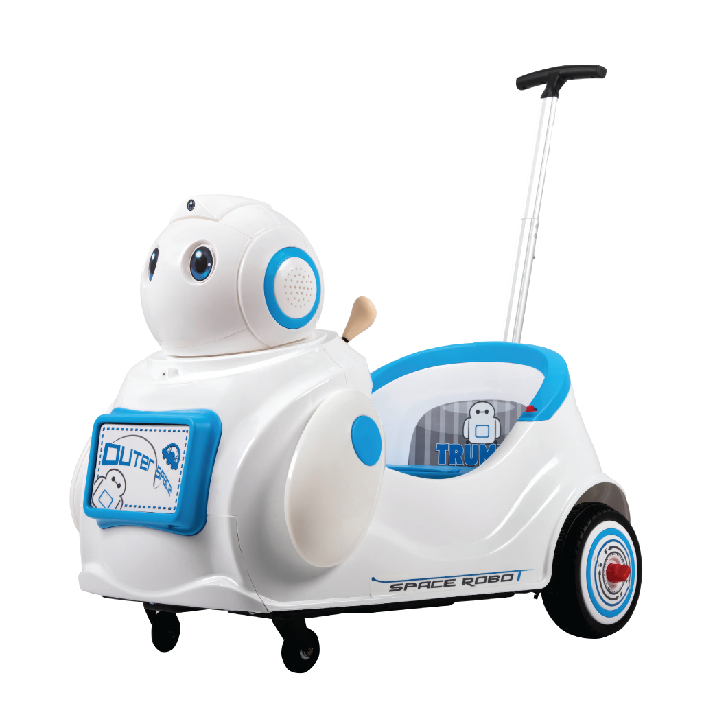 Robot push car