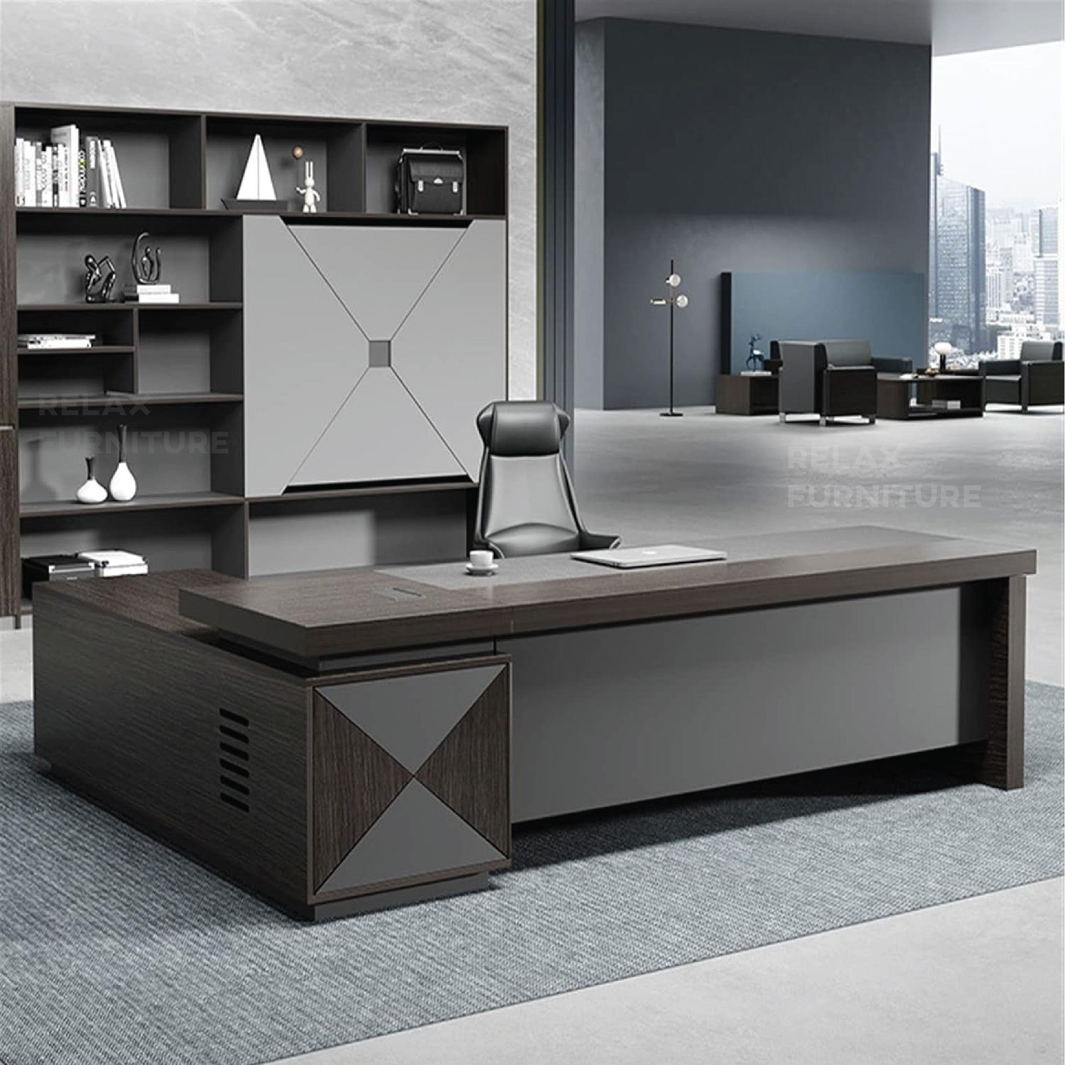 Executive Office Table - 1.6m / 1.8m