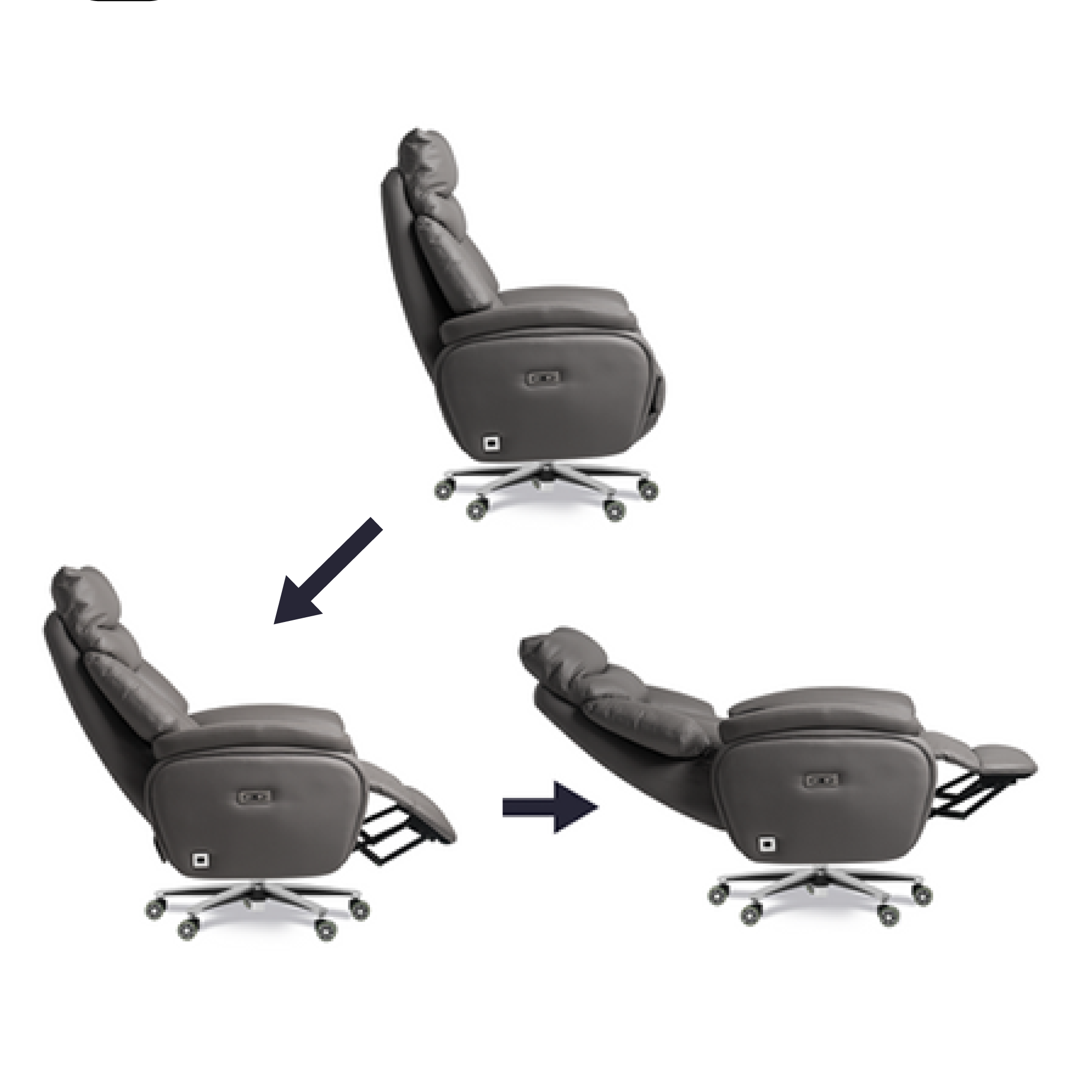 Executive - Electric High back - Leather - Office chair