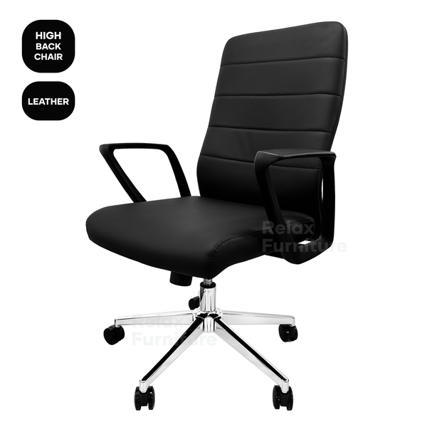 High back - Leather - Office chair
