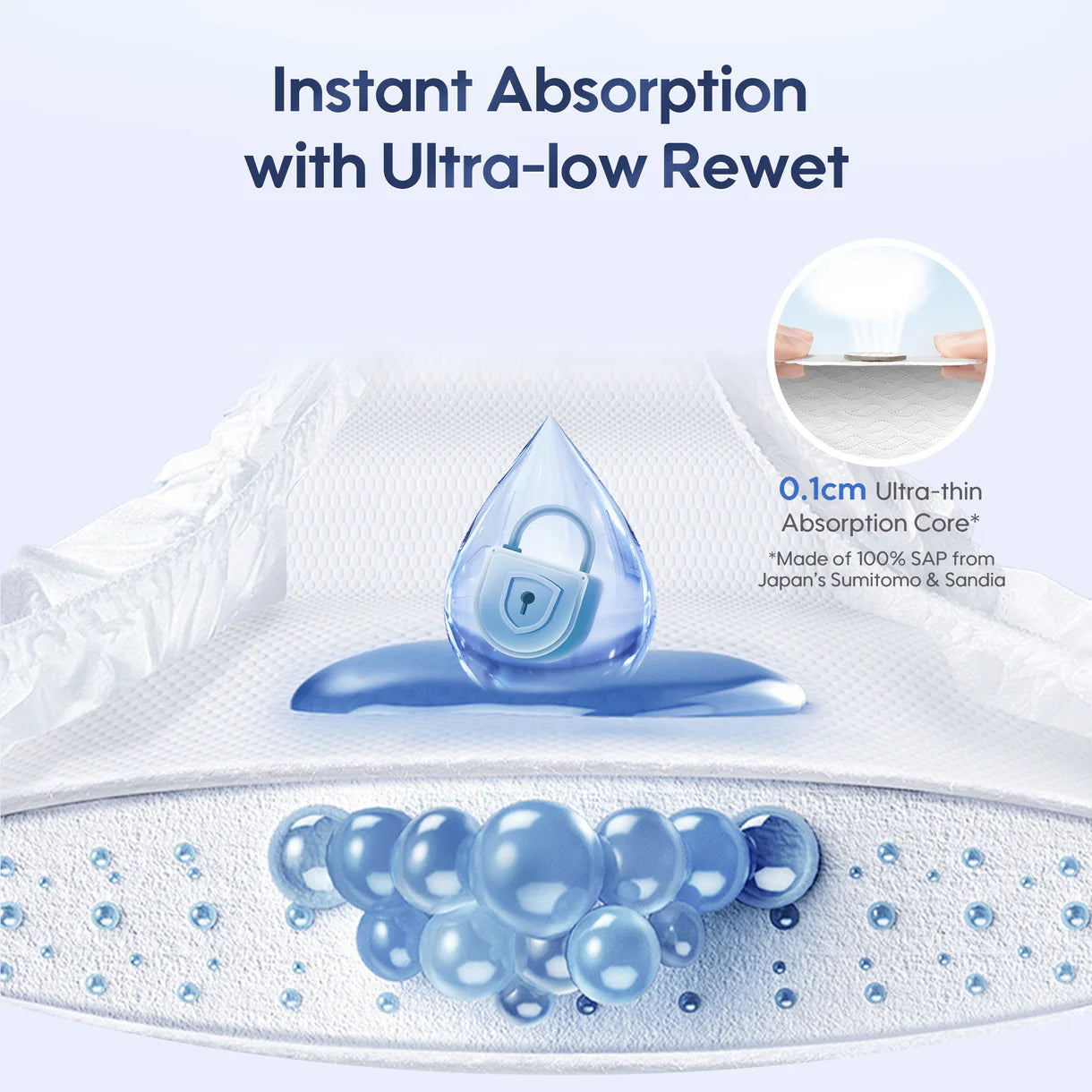 AIWIBI Diapers - PREEMIE - 22 pcs