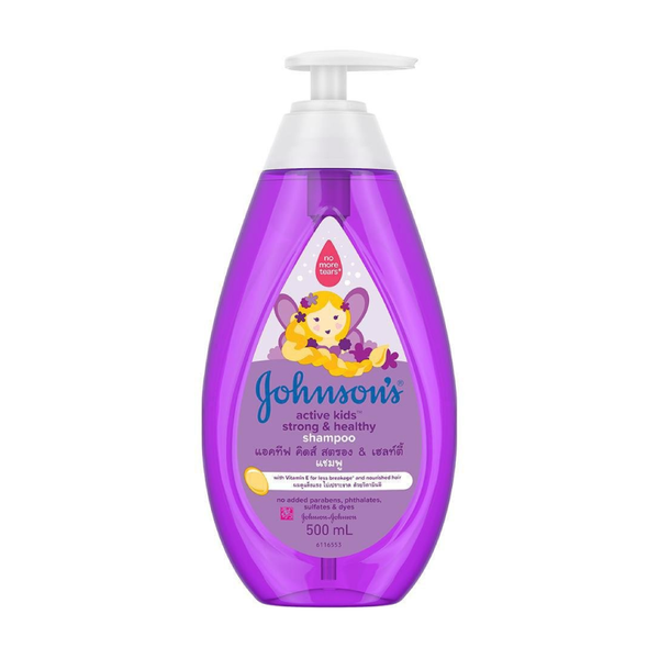 Johnson’s Active Kids - Strong & Healthy Shampoo - 500ml