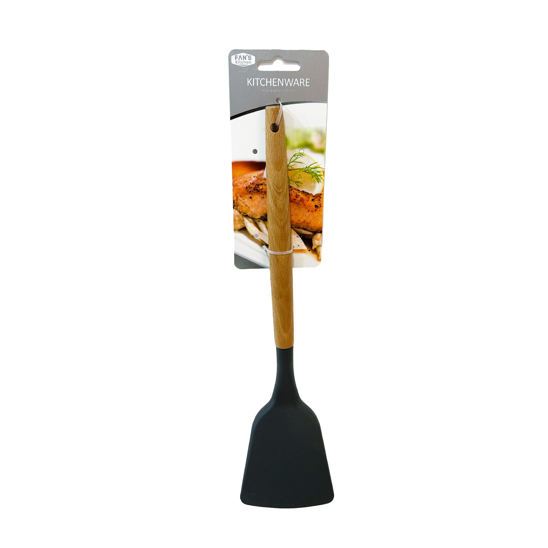 Silicone cooking spoon