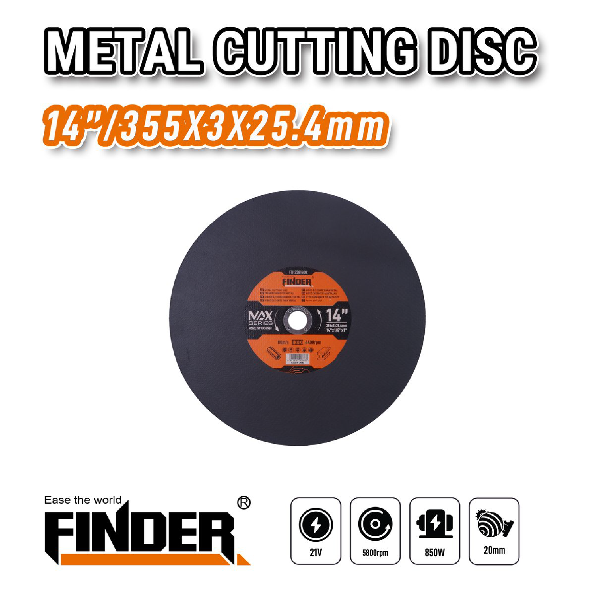 Metal Cutting Disc - 14''