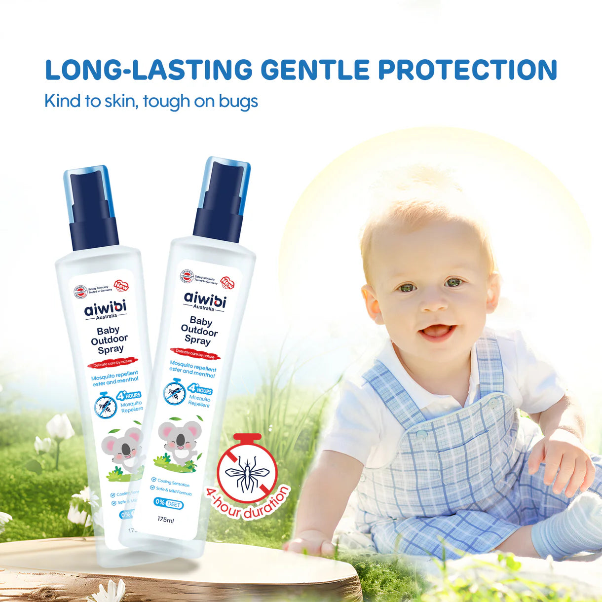 Baby Outdoor Mosquito Spray - 175 ml