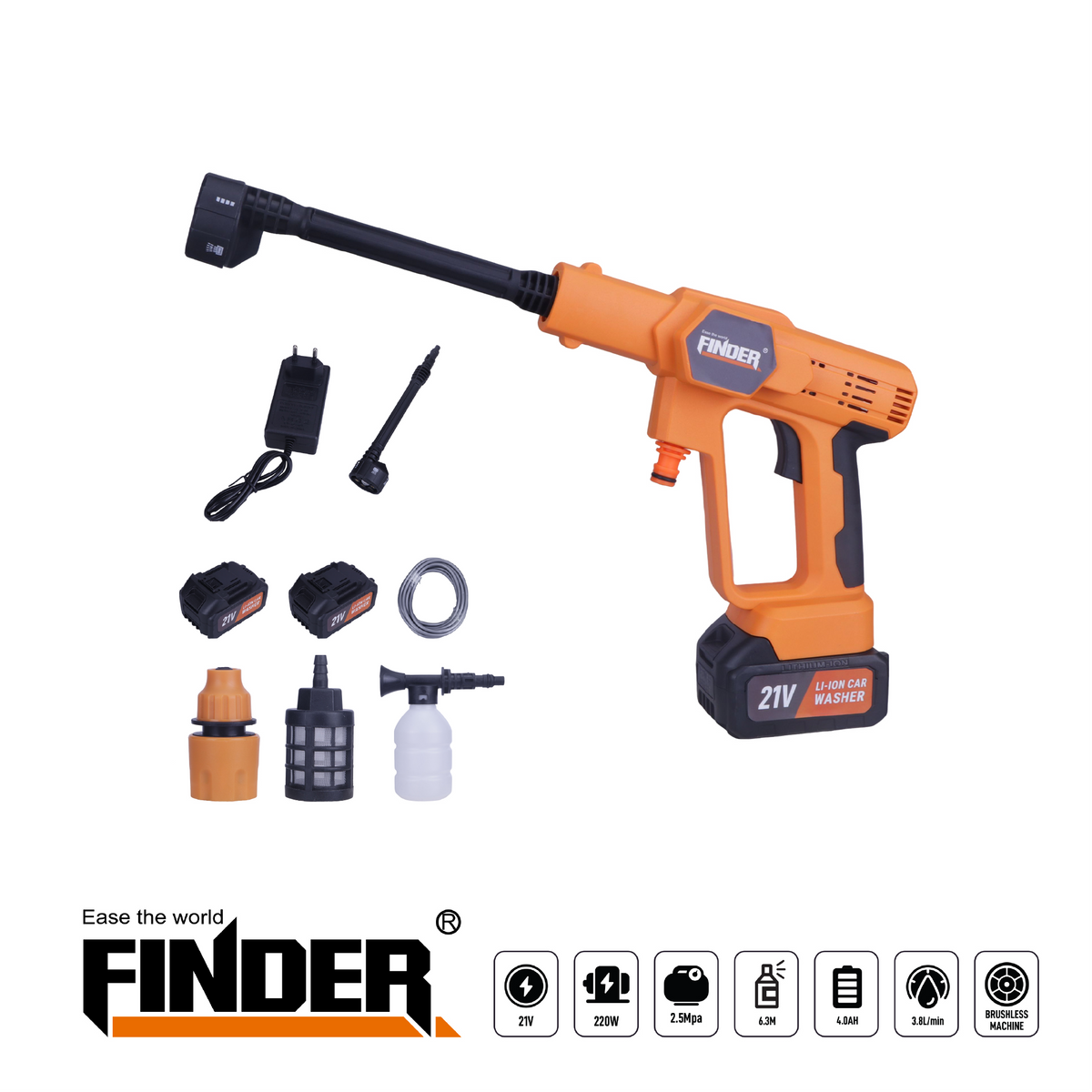 Li-ion Car Washer - 21V
