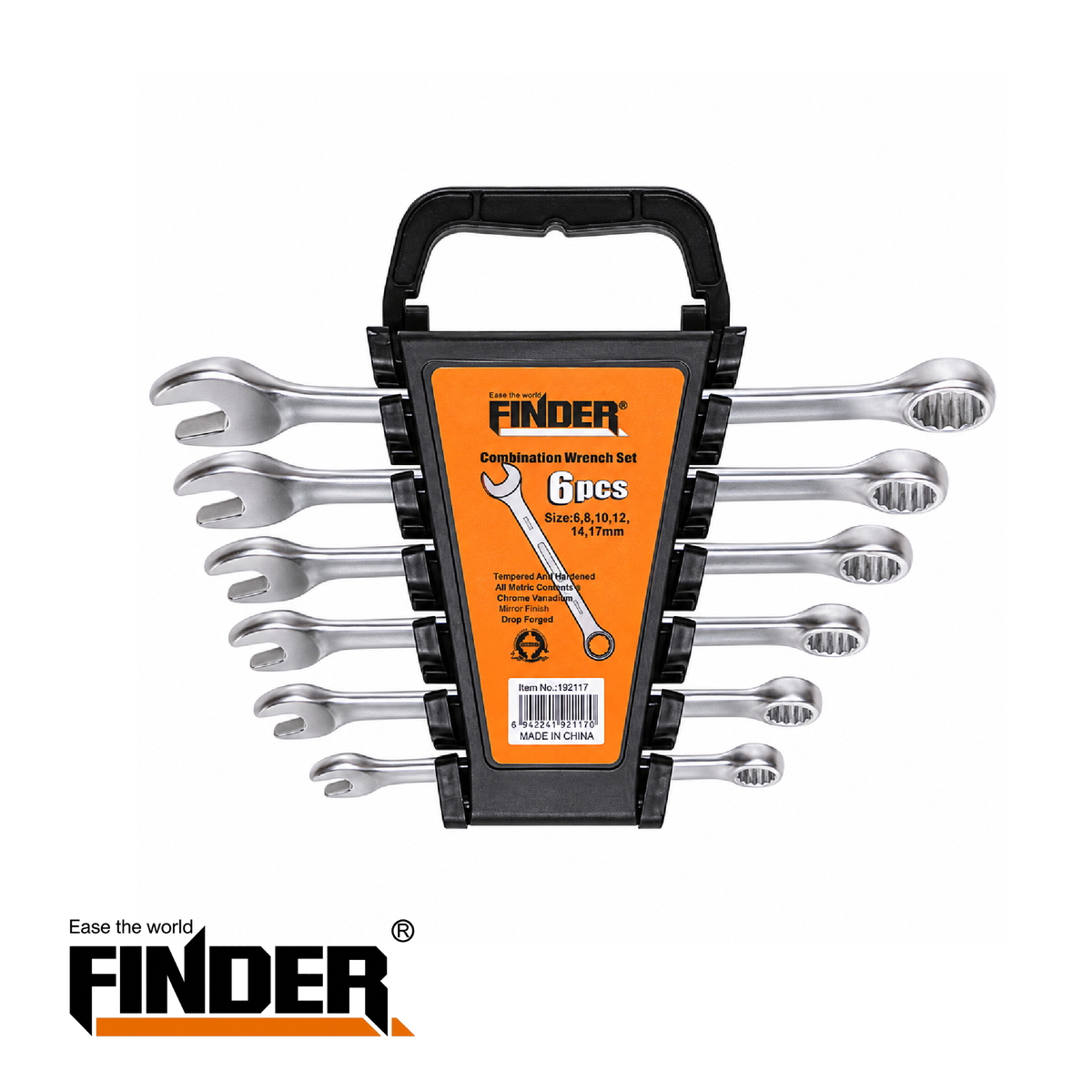 6 PCS Combination Spanner Set - 6 to 17 mm
