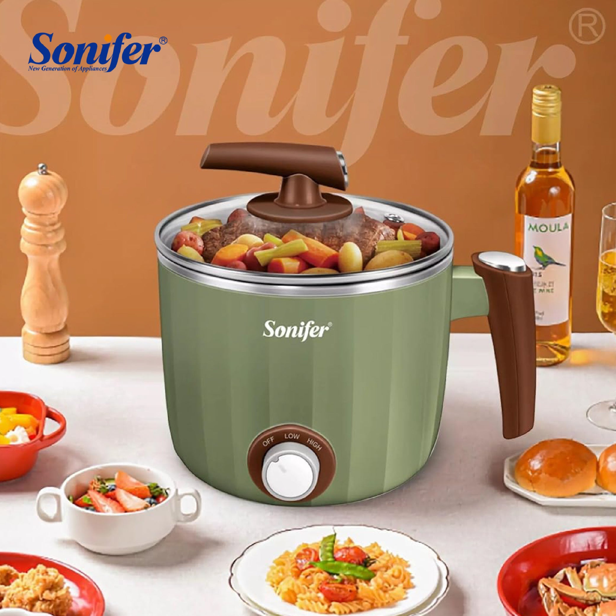 Sonifer - Electric Cooker - 1.2L