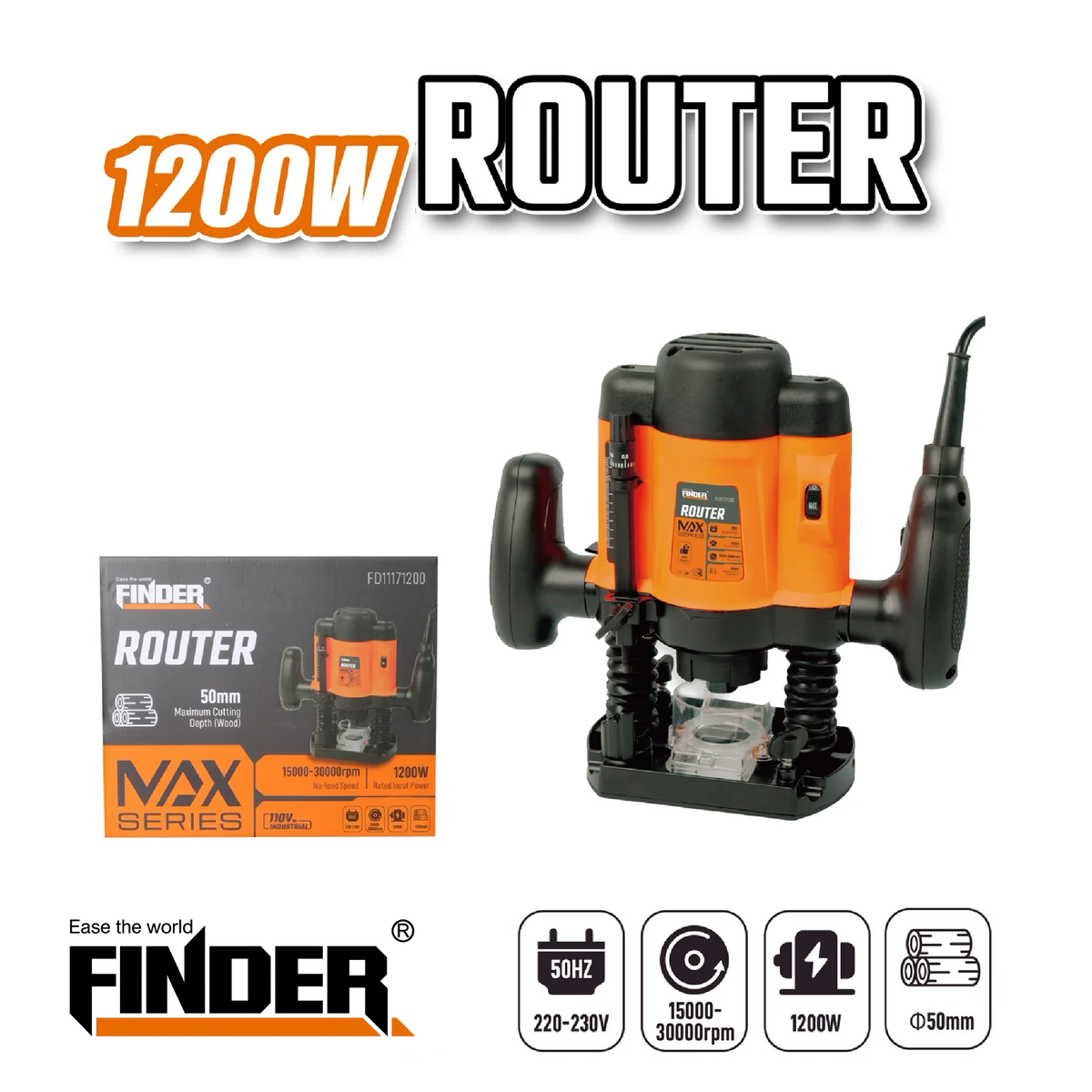 Electric Router - 1200W