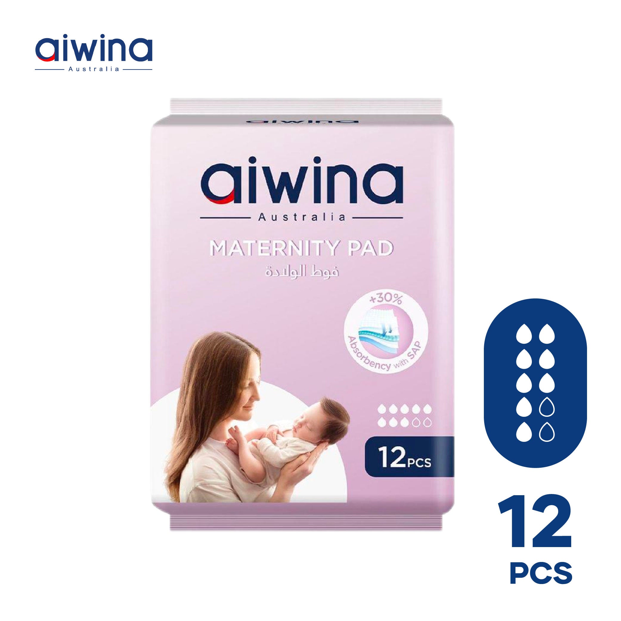 Aiwina - Maternity Pad (Free size - 12 pcs)
