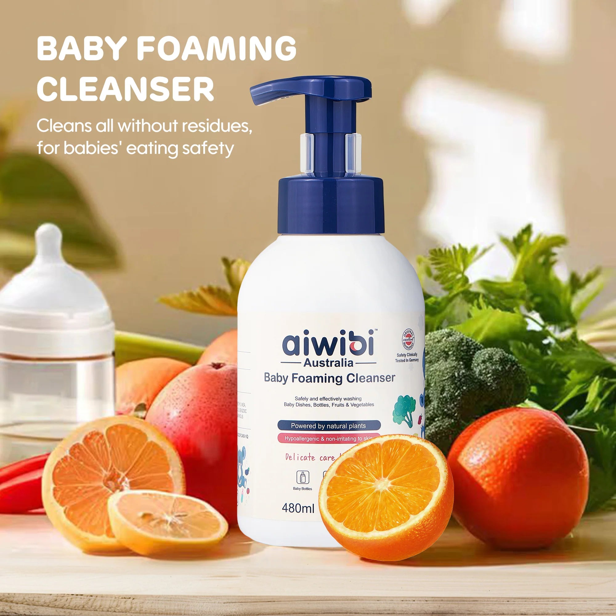 AIWIBI - Baby foaming cleanser