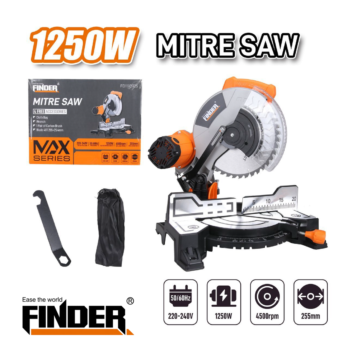 Mitre Saw - 1250W