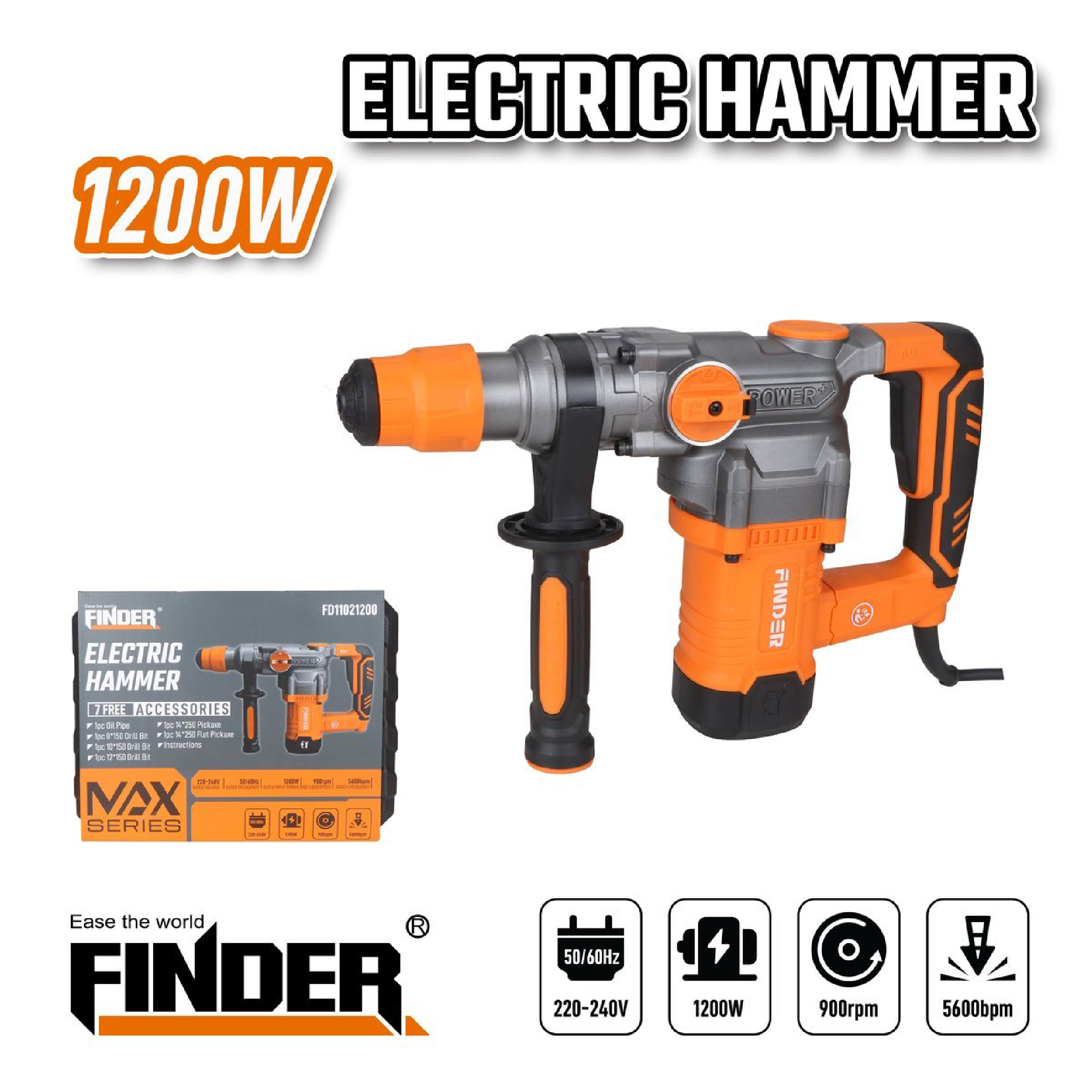 Electric Hammer - 1200W