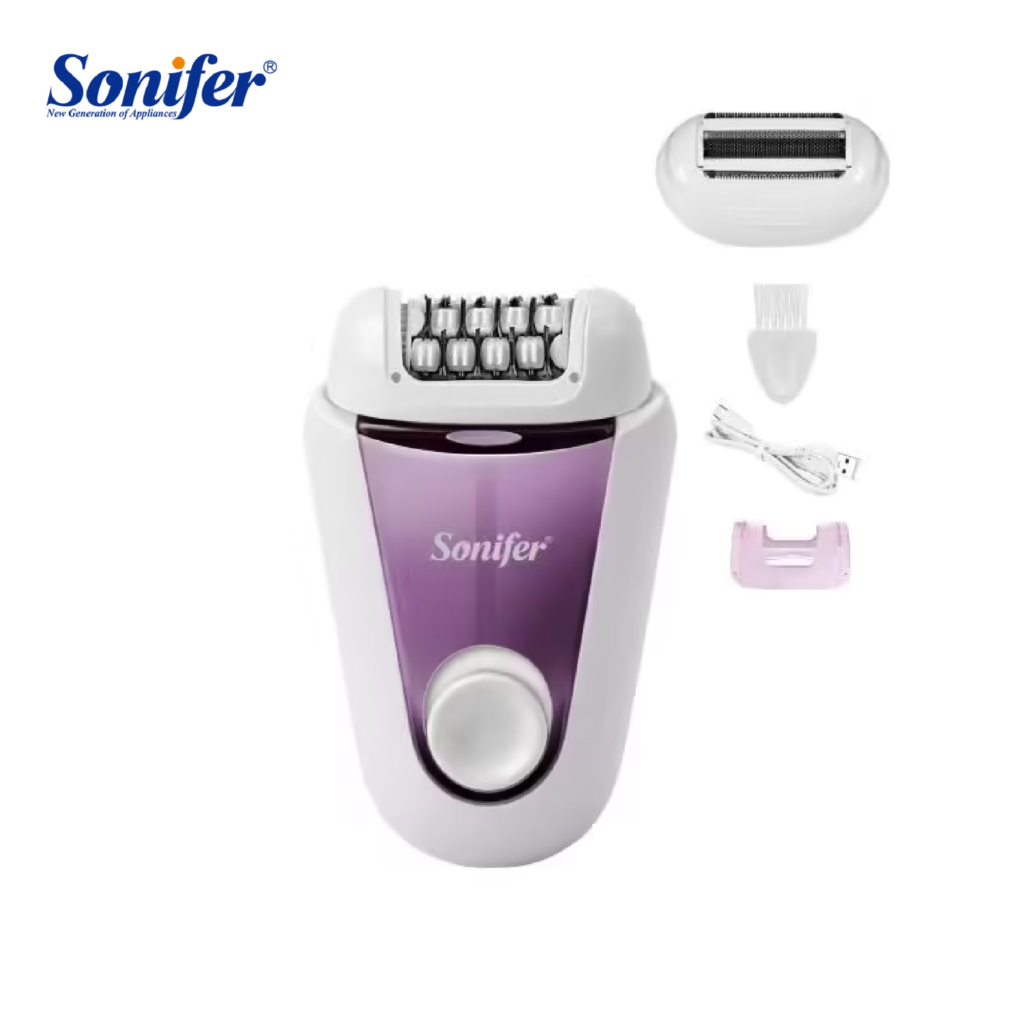 Sonifer - 2-in-1 Epilator & Shaver
