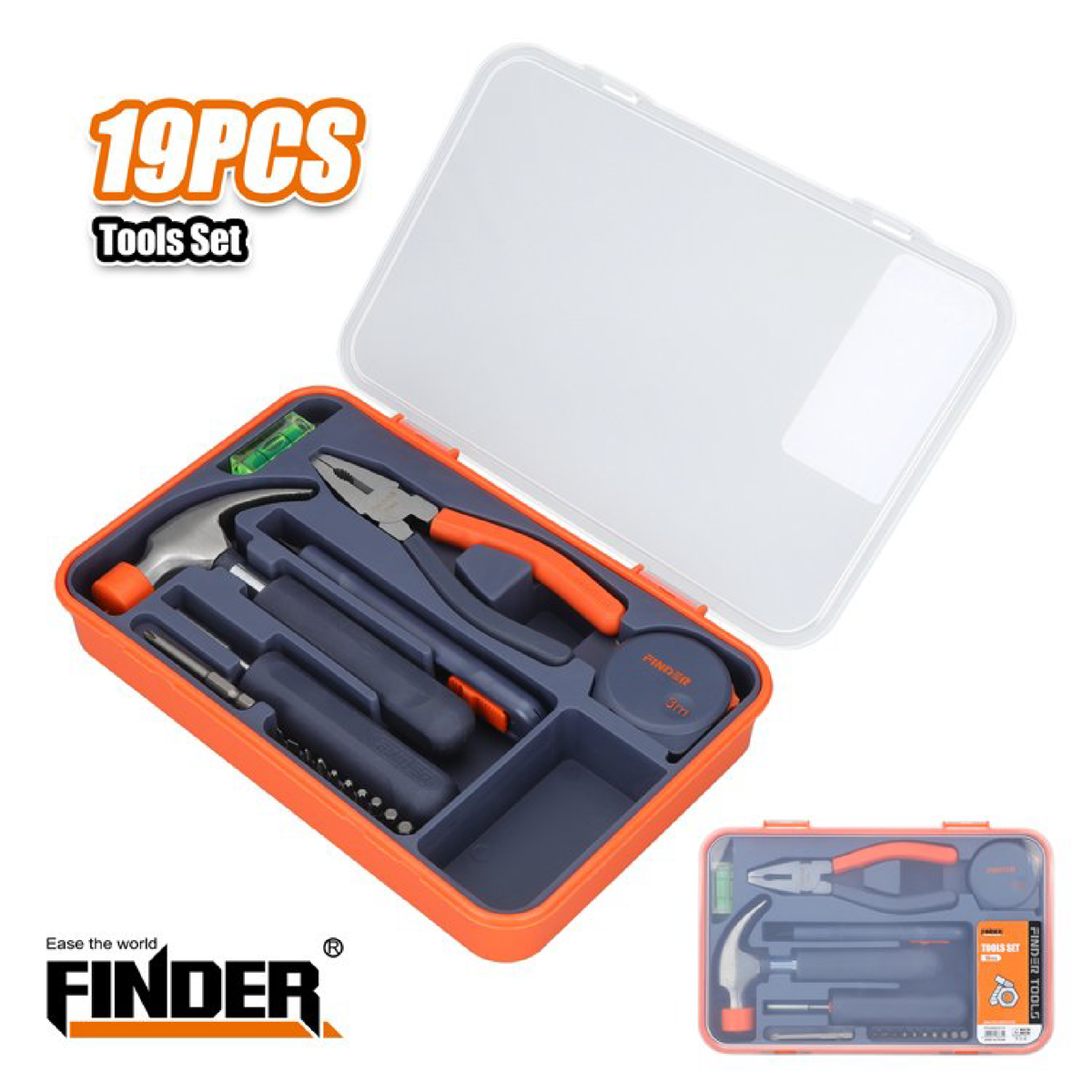 19 Pcs Tool Set