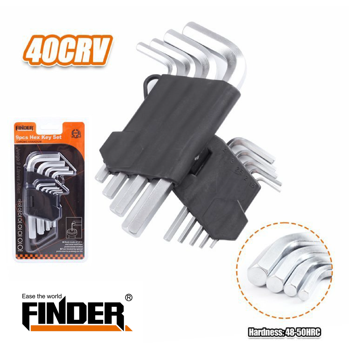 9 PCS - Hex Key Set - Short