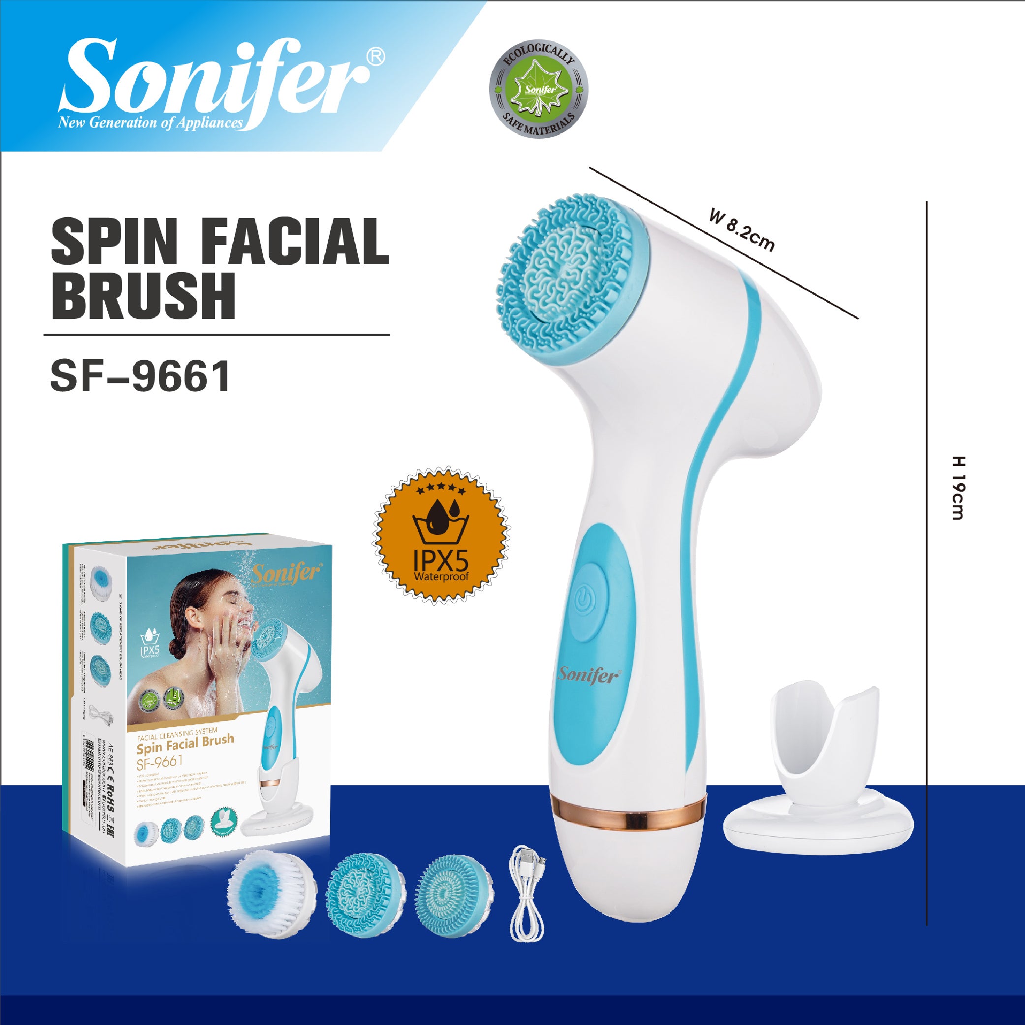 Sonifer - Spin Facial Brush
