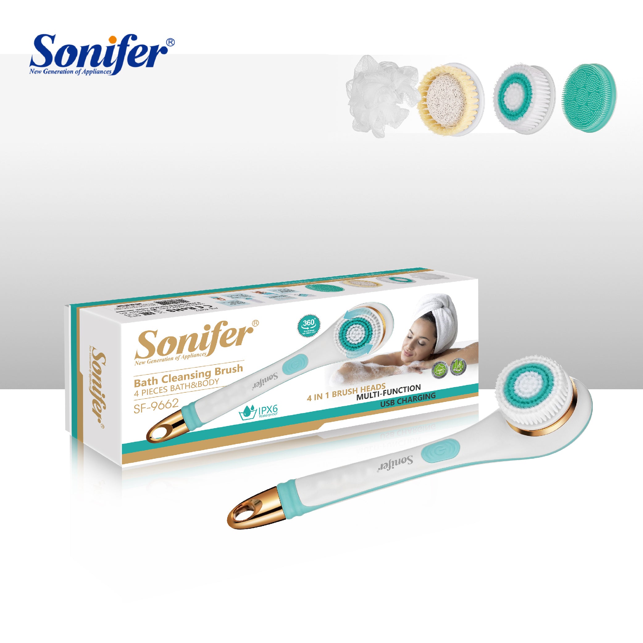 Sonifer - Bath Cleaning Brush