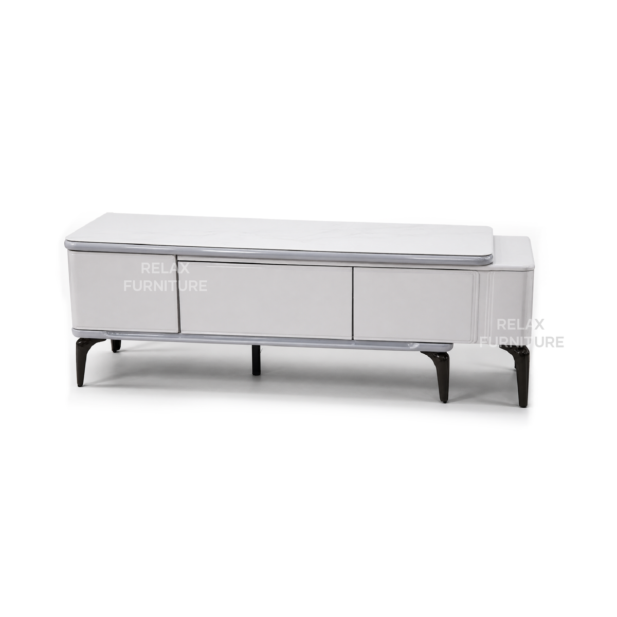 TV Cabinet - Glass Top - 1.2 to 1.8 m