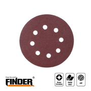 5 Pcs - Sandpaper 80P - 125mm