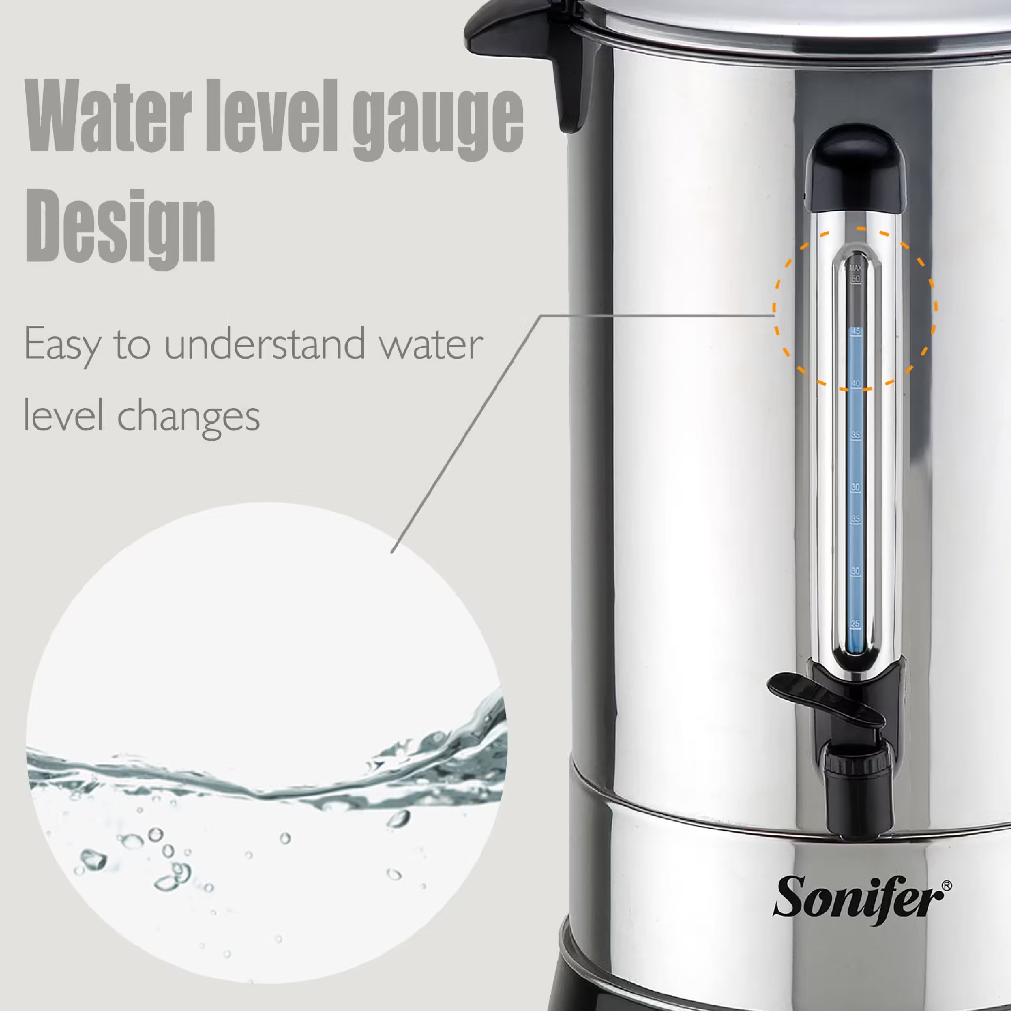 Sonifer - Hot water boiler SS - 15L