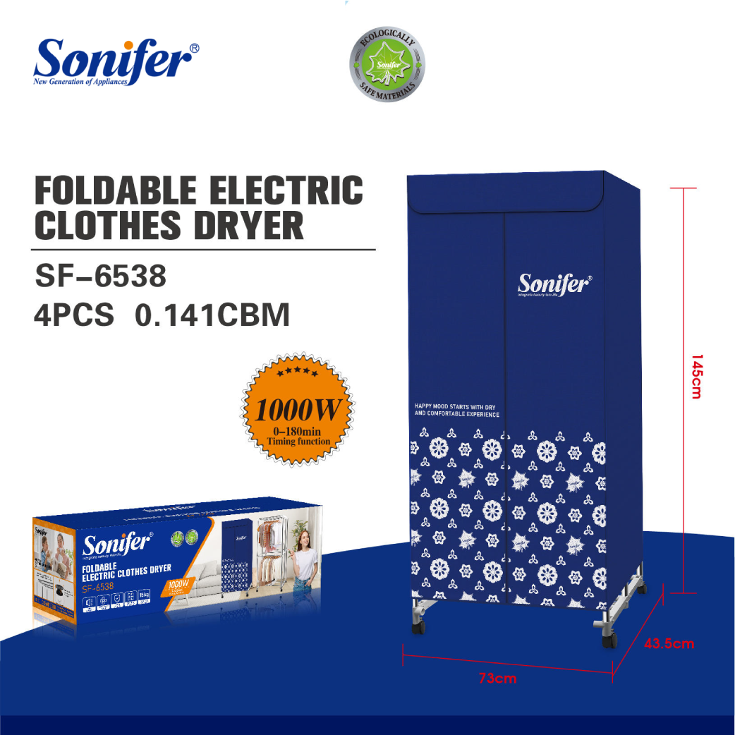 Sonifer - Foldable electric cloth dryer