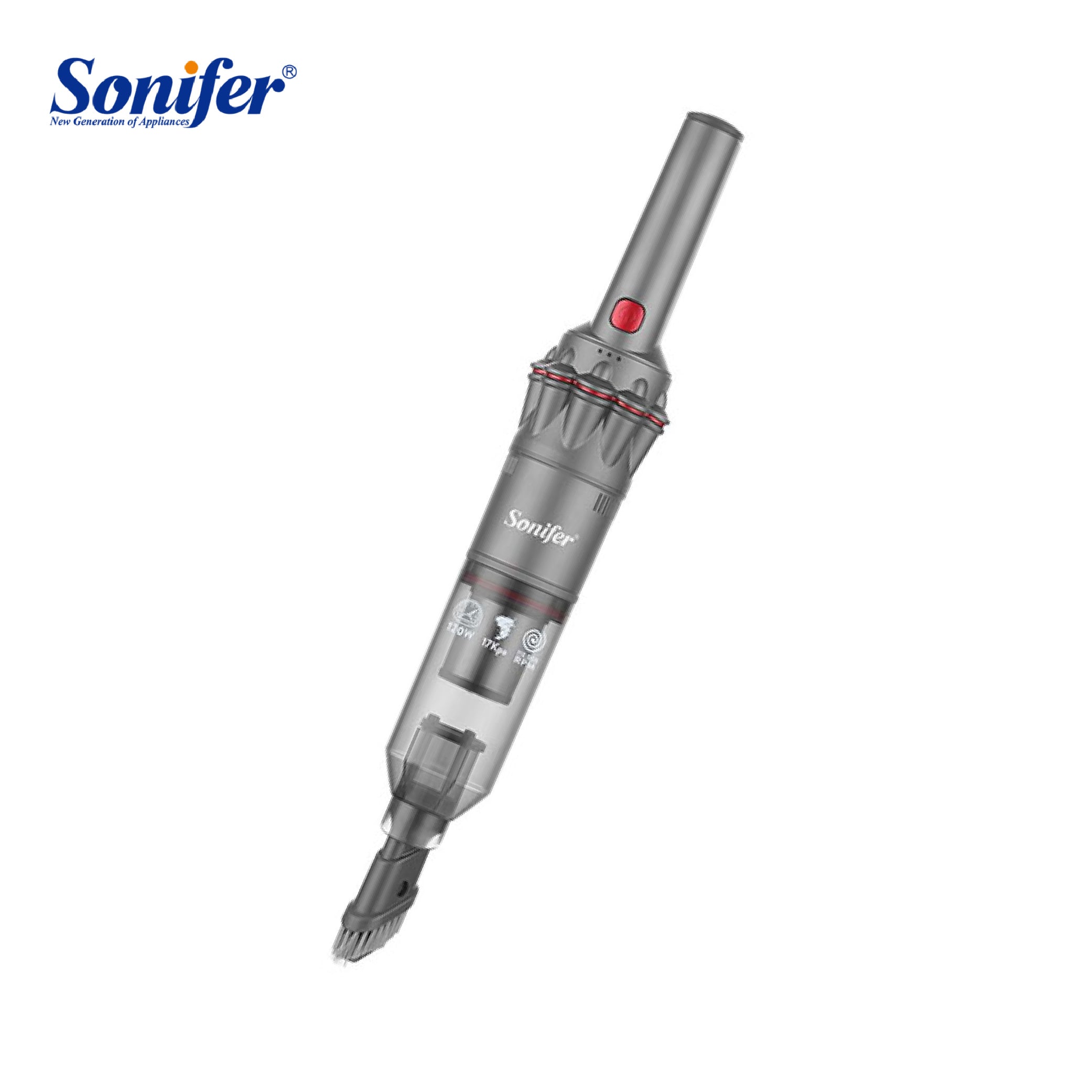 Sonifer - Cordless vacuum cleaner - 0.3L
