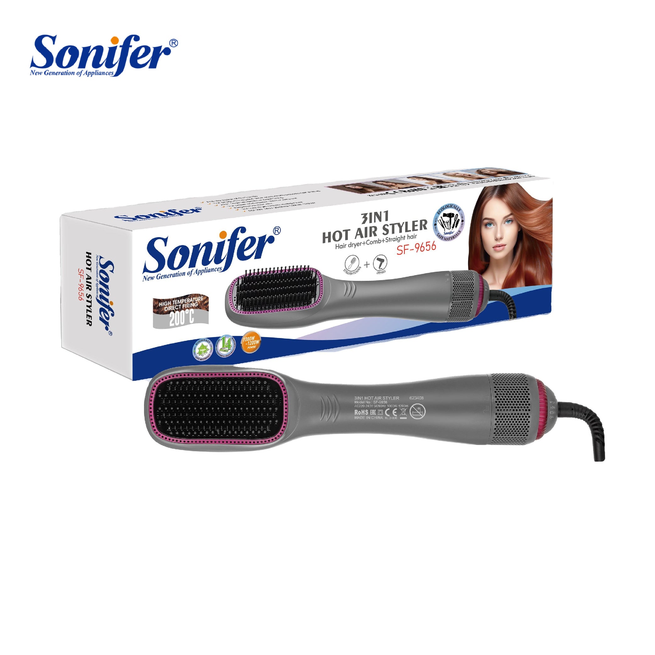 Sonifer - 3in1 Hot Air Styler