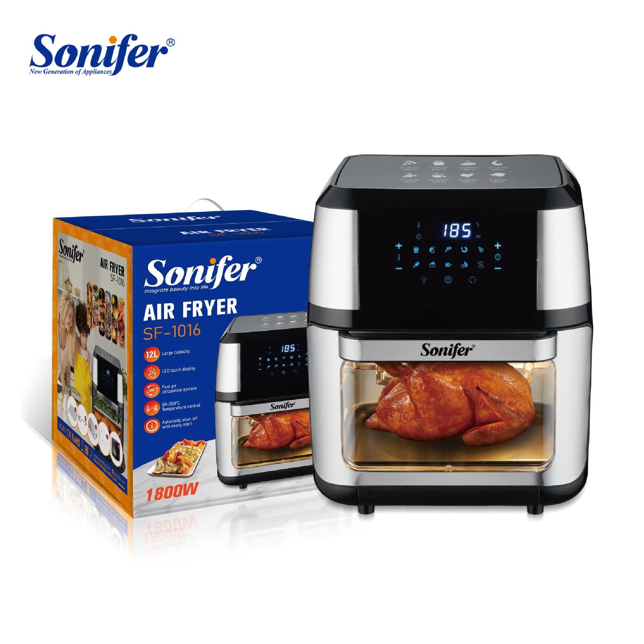 Sonifer - Air Fryer - 12L