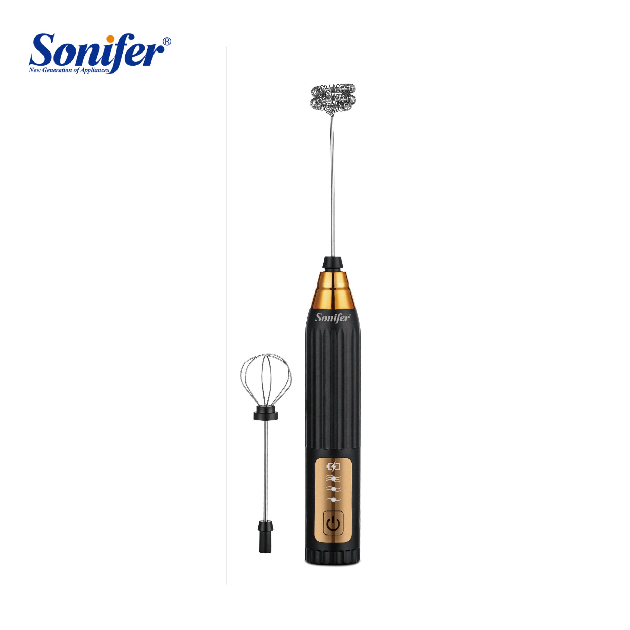 Sonifer - Rechargeable Electric Handheld Milk Frother