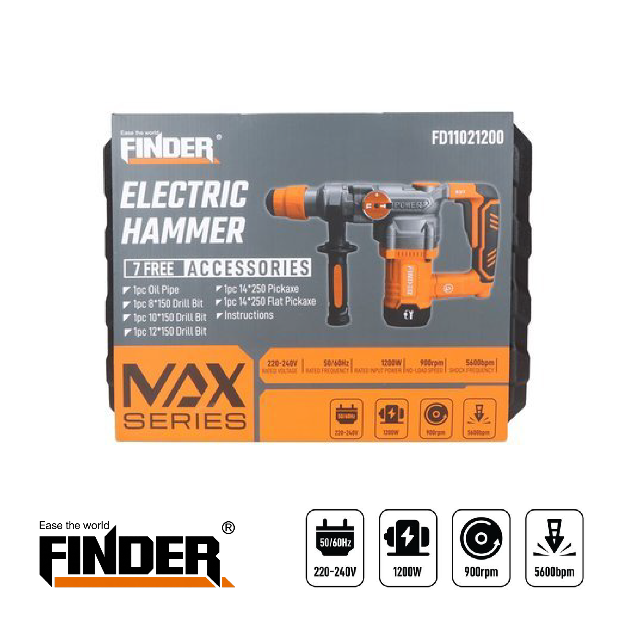 Electric Hammer - 1200W