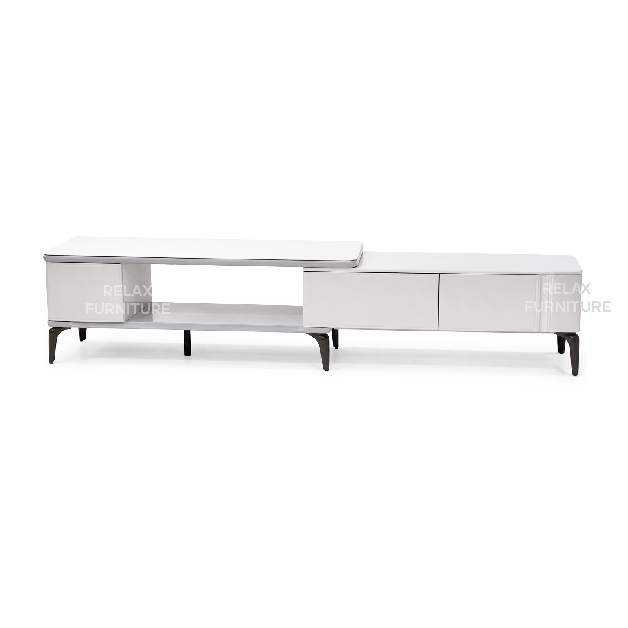 TV Cabinet - Glass Top - 1.2 to 1.8 m