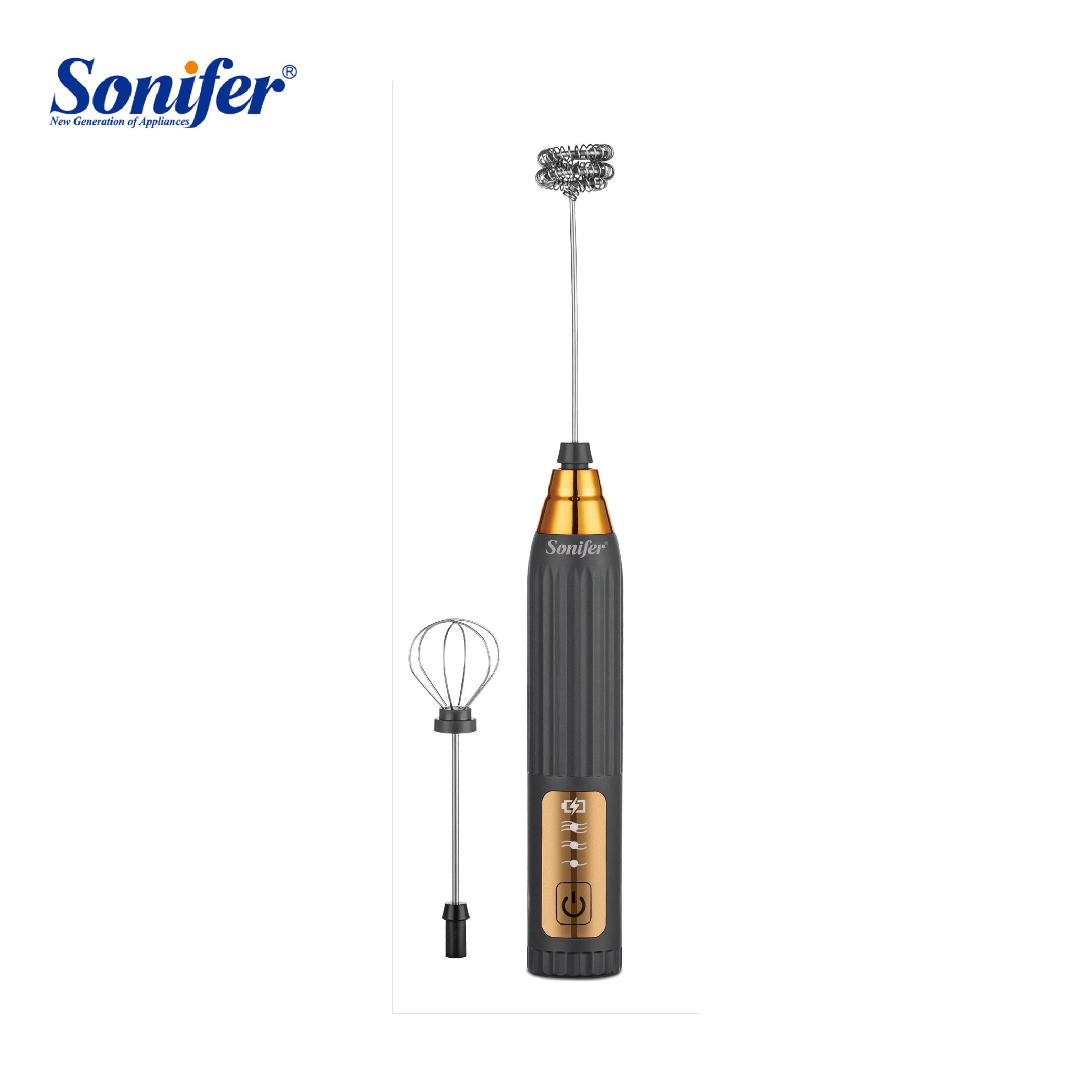 Sonifer - Rechargeable Electric Handheld Milk Frother