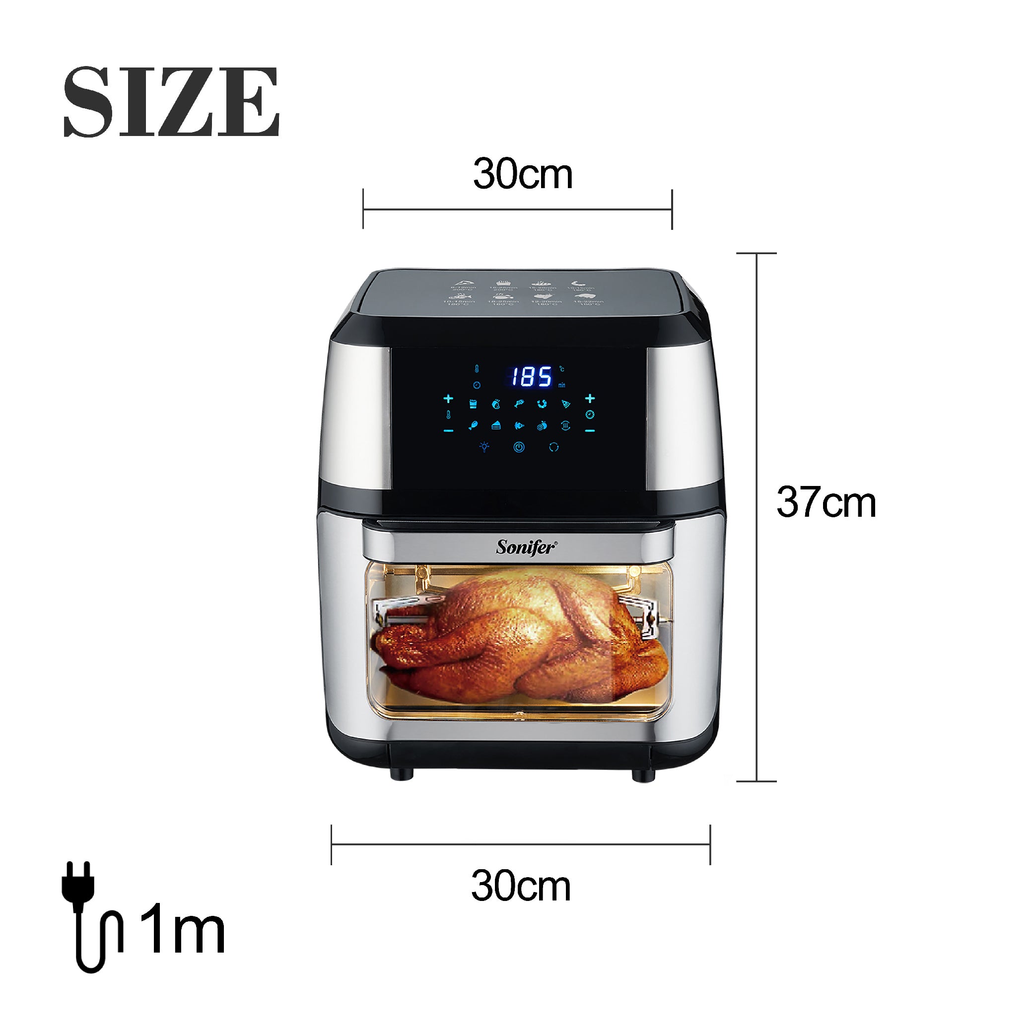 Sonifer - Air Fryer - 12L