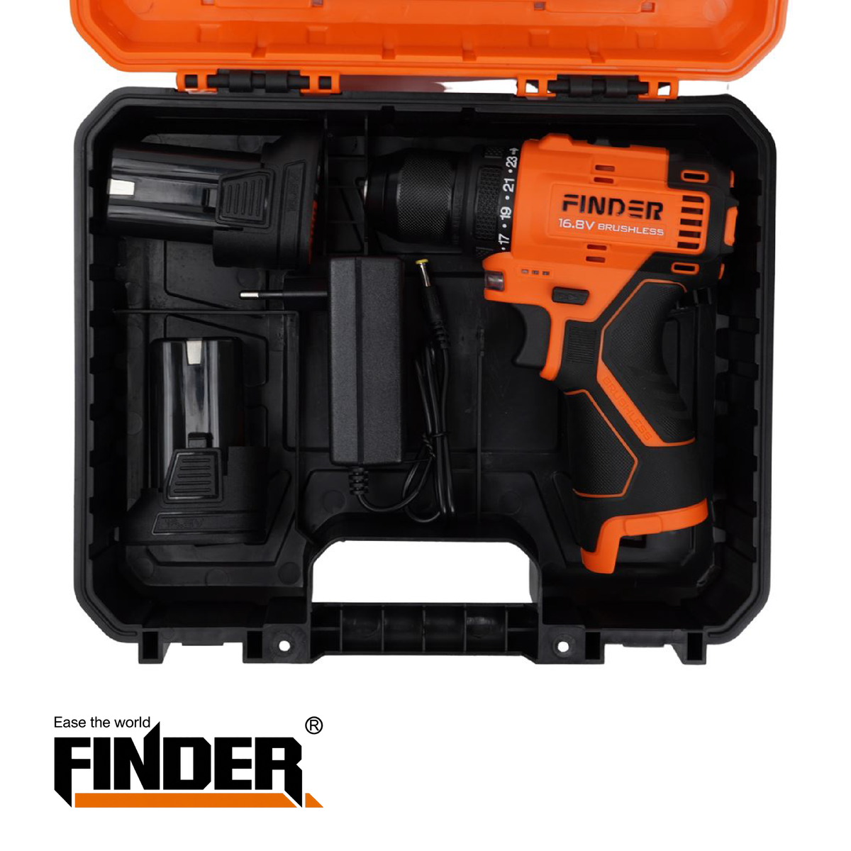 Brushless Cordless Drill Set - 16.8V