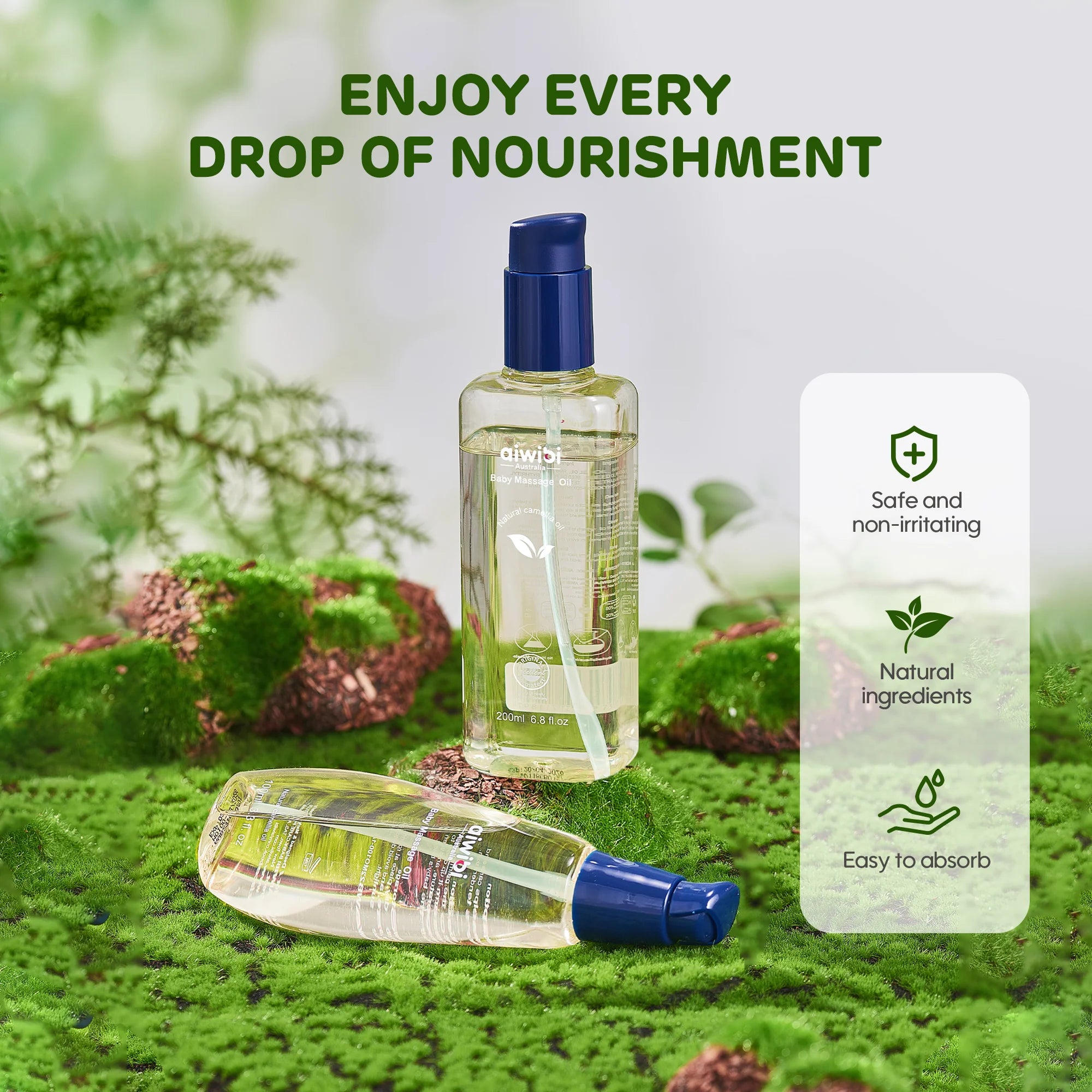 Aiwibi - Baby Massage Oil - 200ml