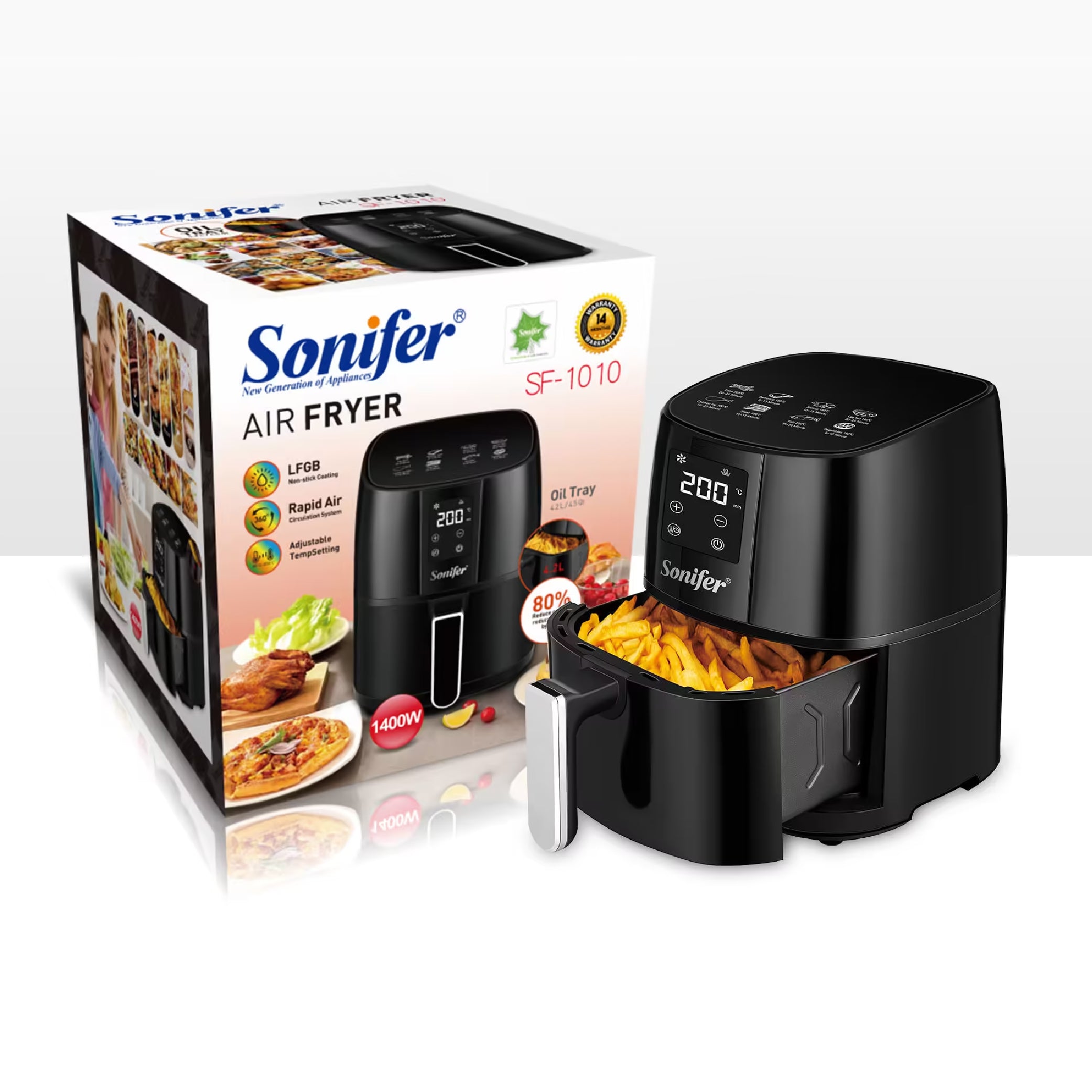 Sonifer - Air Fryer - 4.2L