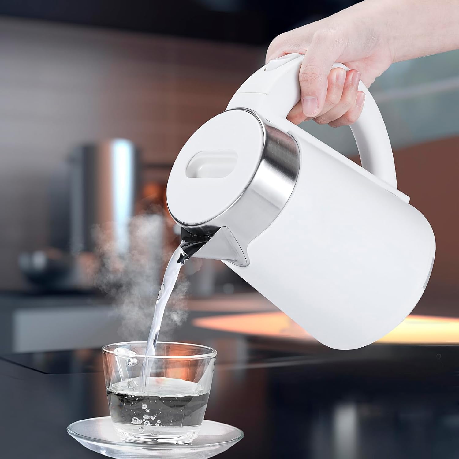 Electric kettle - 0.8 L (SS)