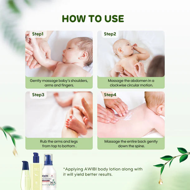 Aiwibi - Baby Massage Oil - 200ml