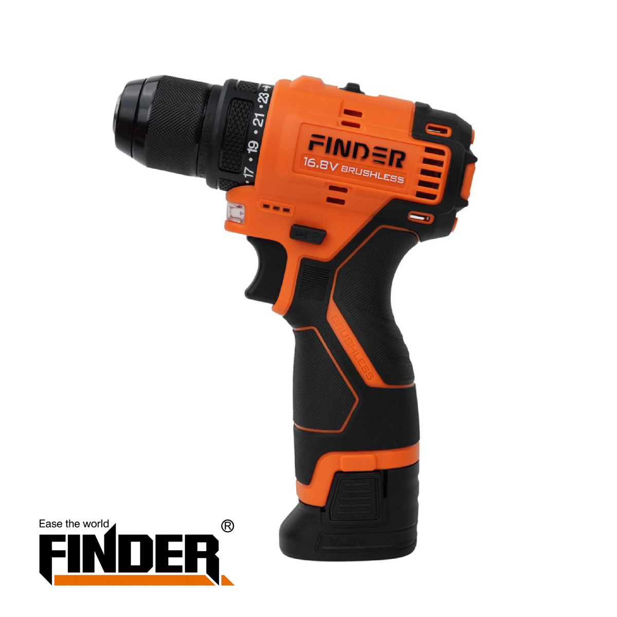 Brushless Cordless Drill Set - 16.8V
