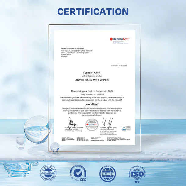 AIWIBI - 99.91% Pure Water - Wet Wipes (80pcs)
