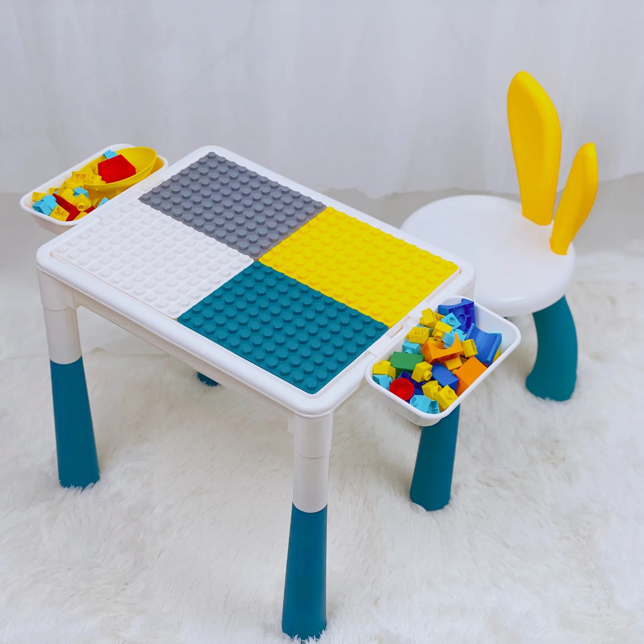 Multifunctional Activity Table and Chair (Square)