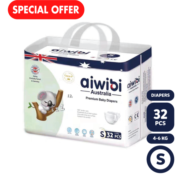 AIWIBI Diapers - S - 32pcs