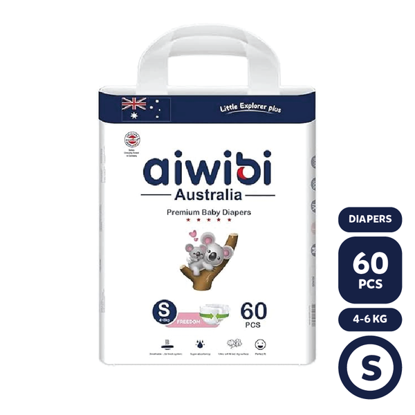 AIWIBI Diapers - S - 60pcs