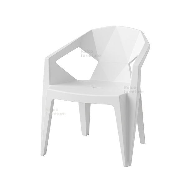 Plastic chair - White