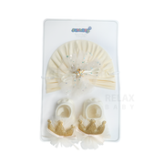 Baby headband and socks set