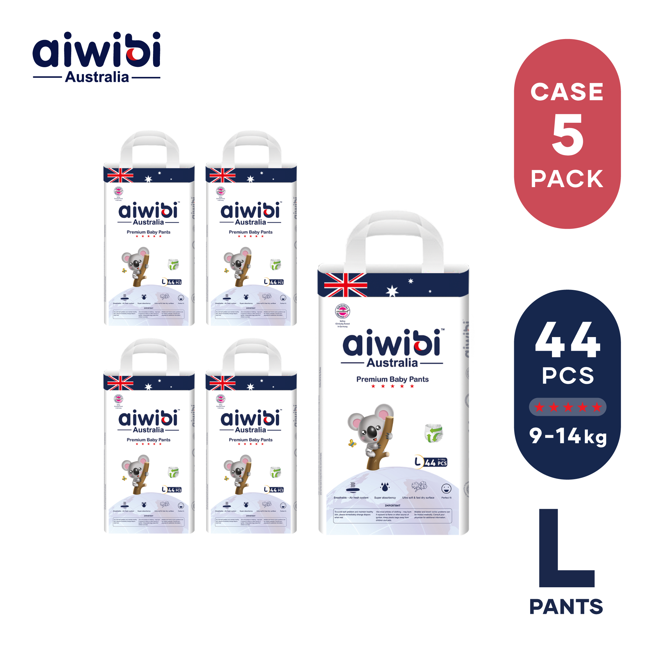AIWIBI Pants - L - 44pcs