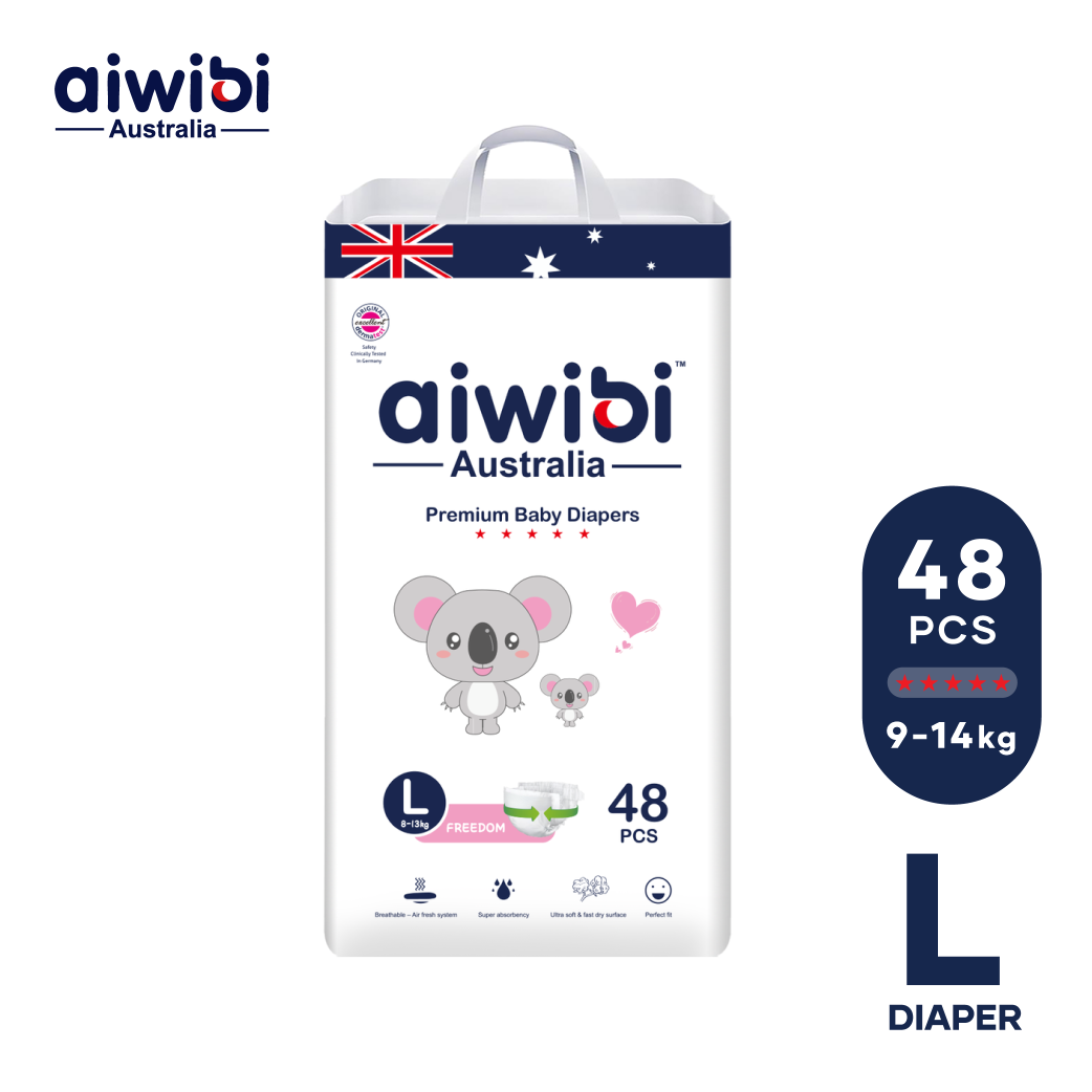 AIWIBI Diapers - L - 48pcs