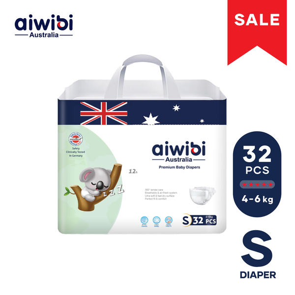 AIWIBI Diapers - S - 32pcs