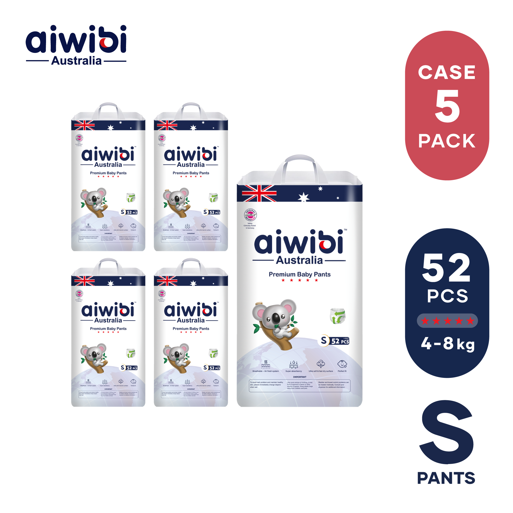 AIWIBI Pants - S - 52pcs